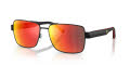 Scuderia Ferrari FZ5005 Black Matte/Dark Red (101/6Q) Sunglasses - Color Image