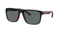 Scuderia Ferrari FZ6002U Matte-Black / Polarized-Grey (504-81) Sunglasses - Color Image