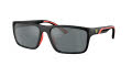 Scuderia Ferrari FZ6003U Black Matte / Grey Mirror Black (504/6G) Sunglasses - Color Image