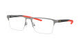 Scuderia Ferrari FZ7001 Gunmetal Brushed (105) Eyeglasses - Color Image