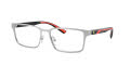 Scuderia Ferrari FZ7002 Brushed Silver (107) Eyeglasses - Color Image