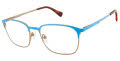 Seventy One Whitman Blue/Brown Eyeglasses - Color Image