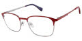 Seventy One Whitman Red/Gun Eyeglasses - Color Image