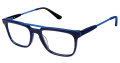 Seventy One Centre Navy Eyeglasses - Color Image