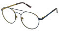 Seventy One Crown Blue Eyeglasses - Color Image
