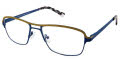 Seventy One Knox Blue Eyeglasses - Color Image