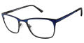 Seventy One Wilson Black/Navy Eyeglasses - Color Image