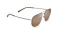 Maui Jim Shark's Cove - 605 Satin Sepia / HCL Bronze BiGradient PolarizedPlus2 Lens (H605-01) Sunglasses - Color Image