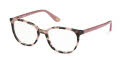 Skechers SE50024 Pink/Havana (074) Eyeglasses - Color Image