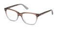 Skechers SE50026 Light Brown/Gradient (047) Eyeglasses - Color Image