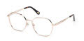 Skechers SE50063 Shiny Pale Gold (032) Eyeglasses - Color Image