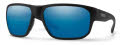 Smith Arvo Matte Black / ChromaPop Glass Polarized Blue Mirror (01T61QG) Sunglasses - Color Image