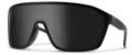 Smith Boomtown Matte Black / ChromaPop Polarized Black (00399Z1) Sunglasses - Color Image