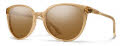 Smith Cheetah Champagne Crystal / ChromaPop Polarized Brown (HAM54L5) Sunglasses - Color Image