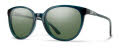 Smith Cheetah Pacific Crystal / ChromaPop Polarized Gray Green (QM454L7) Sunglasses - Color Image