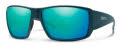 Smith Guide's Choice Matte Pacific / ChromaPop Glass Polarized Opal Mirror (FJM62QG) Sunglasses - Color Image