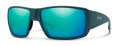 Smith Guide's Choice XL Matte Pacific / ChromaPop Glass Polarized Opal Mirror (JM63QG) Sunglasses - Color Image