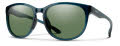 Smith Lake Shasta Pacific Crystal / ChromaPop Polarized Gray Green (QM456L7) Sunglasses - Color Image