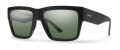 Smith Lineup Matte Black / ChromaPop Gray Green (003581H) Sunglasses - Color Image