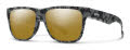 Smith Lowdown 2 Matte Gray Marble / ChromaPop Polarized Bronze Mirror (WCN56QE) Sunglasses - Color Image