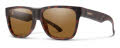 Smith Lowdown 2 Matte Tortoise / ChromaPop Brown (N9P56XC) Sunglasses - Color Image