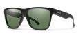 Smith Lowdown XL 2 Matte Black / ChromaPop Gray Green (003601H) Sunglasses - Color Image
