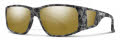 Smith Monroe Peak Matte Gray Marble / ChromaPop Polarized Bronze Mirror (ACI62QE) Sunglasses - Color Image