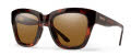 Smith Sway Tortoise / ChromaPop Brown (08652XC) Sunglasses - Color Image
