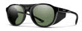 Smith Venture Black / ChromaPop Polarized Gray Green (80753L7) Sunglasses - Color Image