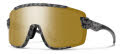 Smith Wildcat Matte Gray Marble / ChromaPop Polarized Bronze Mirror (ACI99QE) Sunglasses - Color Image