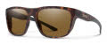 Smith Barra Matte Tortoise / ChromaPop Glass Polarized Brown (N9P60L5) Sunglasses - Color Image