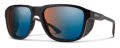 Smith Embark Matte Black ChromaPop Glacier Photochromic Copper Blue Mirror (00358PS) Sunglasses - Color Image