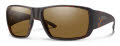Smith Guide's Choice Matte Tortoise ChromaPop Glass Polarized Brown (HGC62L5) Sunglasses - Color Image