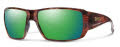 Smith Guide's Choice XL Tortoise ChromaPop Glass Polarized Green Mirror (08663UI) Sunglasses - Color Image