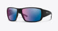 Smith Guide's Choice Matte Black / ChromaPop Glass Polarchromic Rose Blue Mirror (003627V) Sunglasses - Color Image