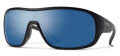 Smith Spinner Matte Black ChromaPop Polarized Blue Mirror (00399XX) Sunglasses - Color Image