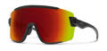 Smith Wildcat Matte Black ChromaPop Red Mirror (00399X6) Sunglasses - Color Image