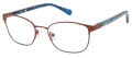 Sperry Kids Lounge Away Matte Brown (c01) Eyeglasses - Color Image