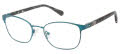 Sperry Kids Lounge Away Matte Teal (c03) Eyeglasses - Color Image