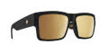 Spy Cyrus Soft Matte Black - Happy Bronze Gold Mirror (1800000000052) Sunglasses - Color Image