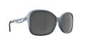 Spy Fiona Trans Stone Blue Gray Fade - Happy Gray Gunmetal Mirror (6700000000314) Sunglasses - Color Image