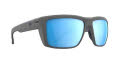 Spy Overhaul Matte Gray - Happy Boost Polar Ice Blue Mirror (6700000000331) Sunglasses - Color Image