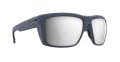 Spy Overhaul Matte Steel Blue - Happy Gray Polar Platinum Mirror (6700000000333) Sunglasses - Color Image