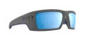 Spy Rebar SE ANSI Matte Gray - Happy Boost Polar Ice Blue Mirror (6700000000268) Sunglasses - Color Image