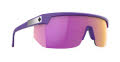 Spy SUPER FLYNN Matte Purple - Happy Gray Green Pink Mirror (6700000000290) Sunglasses - Color Image