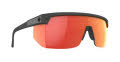 Spy SUPER FLYNN Translucent Matte Black - Happy Gray Green Orange Mirror (6700000000289) Sunglasses - Color Image