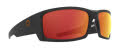 Spy General SPY + Dale Jr Matte Black / Happy Gray Green with Orange Spectra Mirror (1800000000005) Sunglasses - Color Image