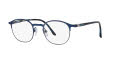 Starck SH2074 Blue/Silver (0002) Eyeglasses - Color Image