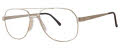 Stetson Stetson 378 Gold (57) Eyeglasses - Color Image
