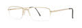 Stetson Stetson XL 55 Gold (055) Eyeglasses - Color Image